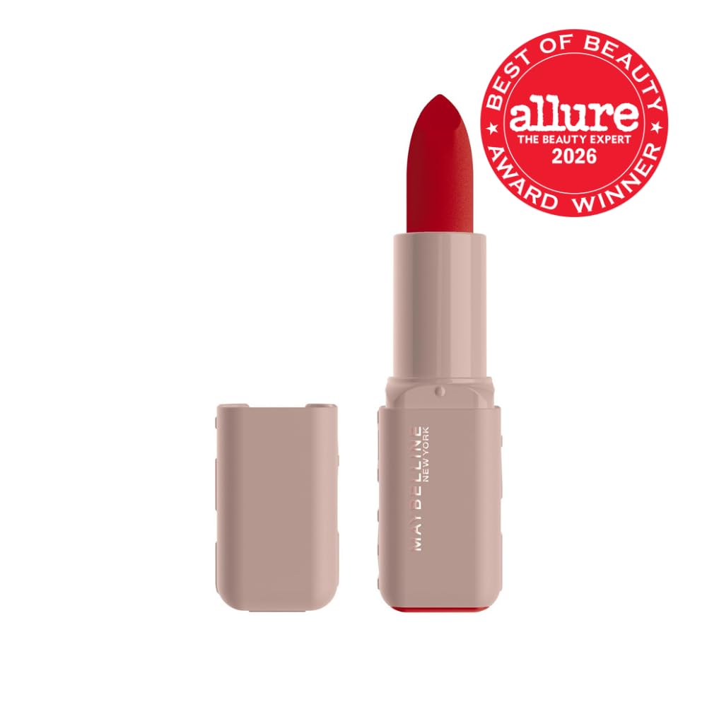 MAYBELLINE Serum Lipstick, Hydrating Lip Makeup with 8HRs of Lip Plumping Moisture with Hyaluronic Acid + Oil Blend, Wil