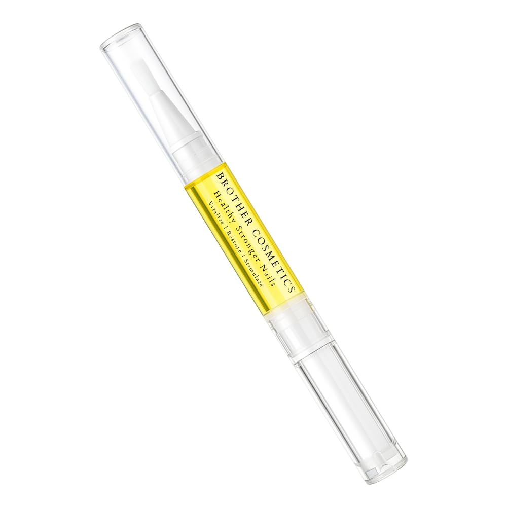 Brother Cosmetics Official Viral Oil - Nail Oil For Growth Support, Strength & Moisture - Moisturizing Cuticle Oil for D