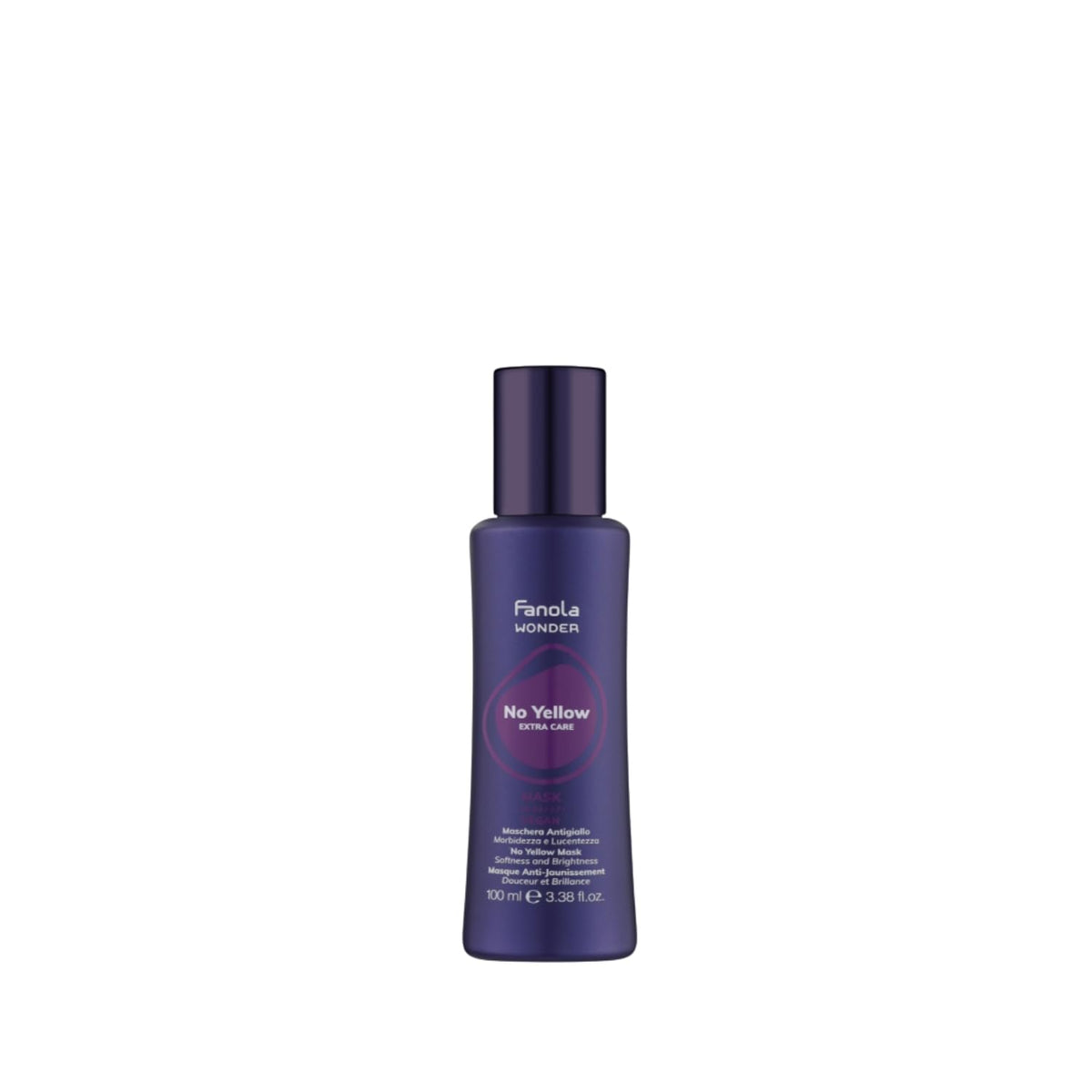 Fanola No Yellow Purple Hair Mask & Repair Treatment, 11.8 oz