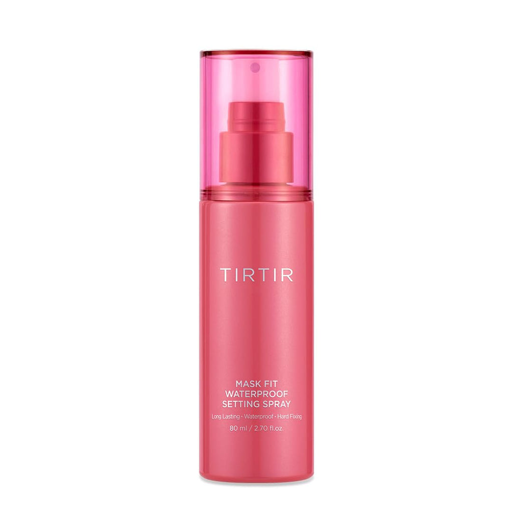 TIRTIR Waterproof Setting Spray – 24 Hour Long Lasting Fix, Sweatproof Water Resistant Makeup Finisher – Ethanol Free, S