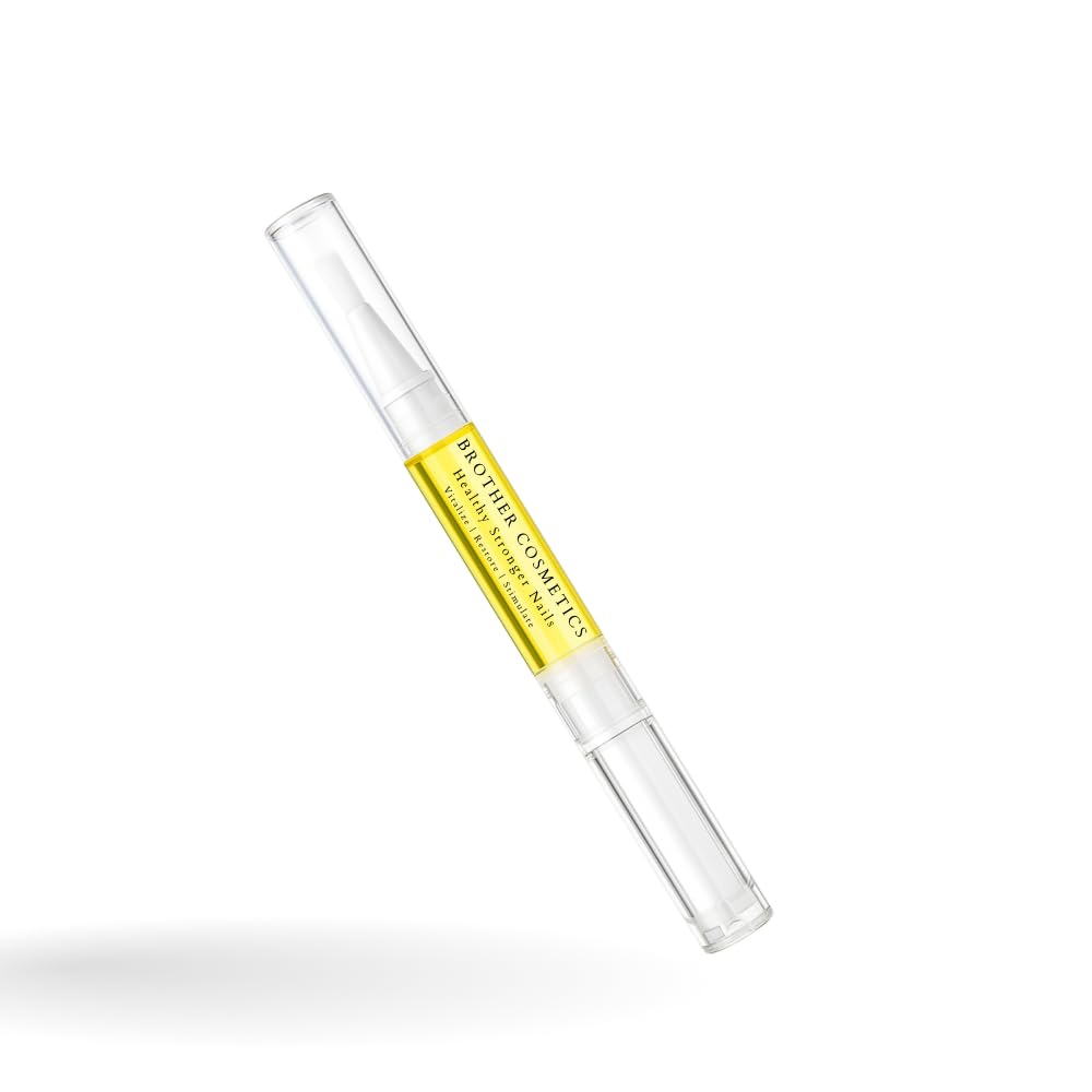 Brother Cosmetics Official Viral Oil - Nail Oil For Growth Support, Strength & Moisture - Moisturizing Cuticle Oil for D