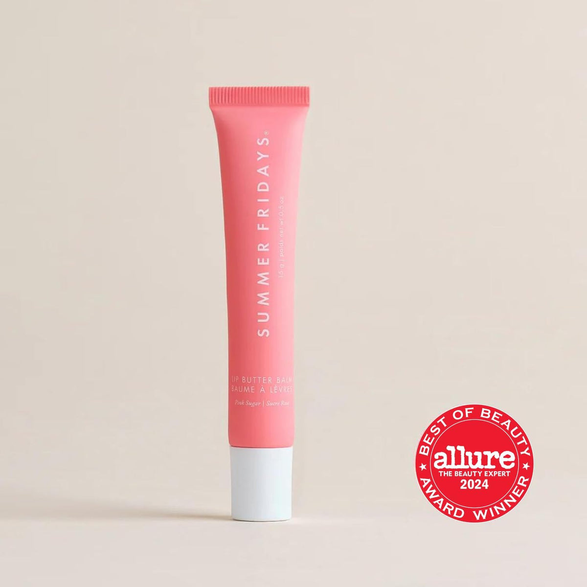 Summer Fridays Lip Butter Balm - Moisturizing Lip Gloss for Instant Shine + Sheer Color - With Nourishing Shea Butter - 