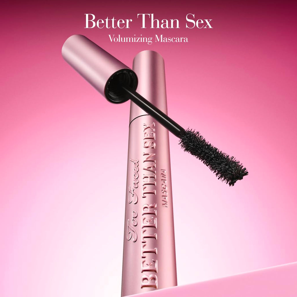 Too Faced Better Than Sex Volumizing Mascara | Dramatic Volume + Length | Cruelty Free