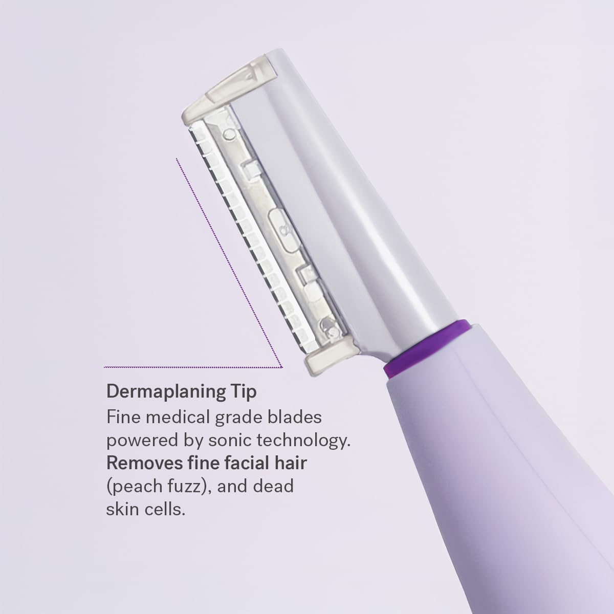 Michael Todd Beauty Sonicsmooth Dermaplane Razor for Women Face