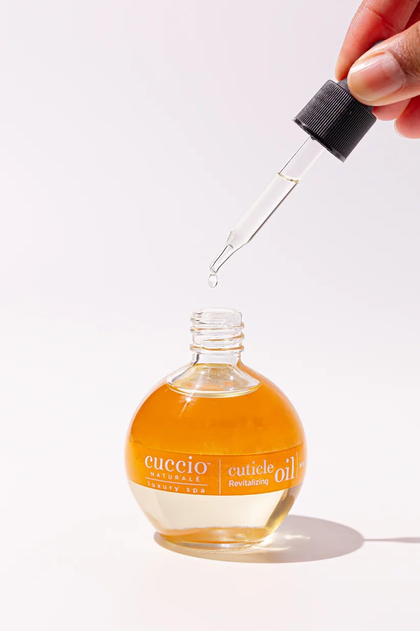 Cuccio Naturale Revitalizing- Hydrating Oil For Repaired Cuticles Overnight - Remedy For Damaged Skin And Thin Nails - P