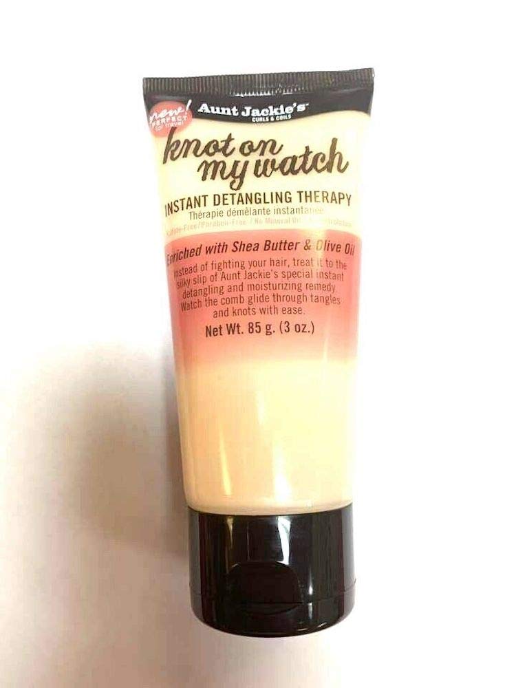 Aunt Jackie's Curls and Coils Knot On My Watch Instant Hair Detangling Therapy for Natural Curls, Coils and Waves, Enric
