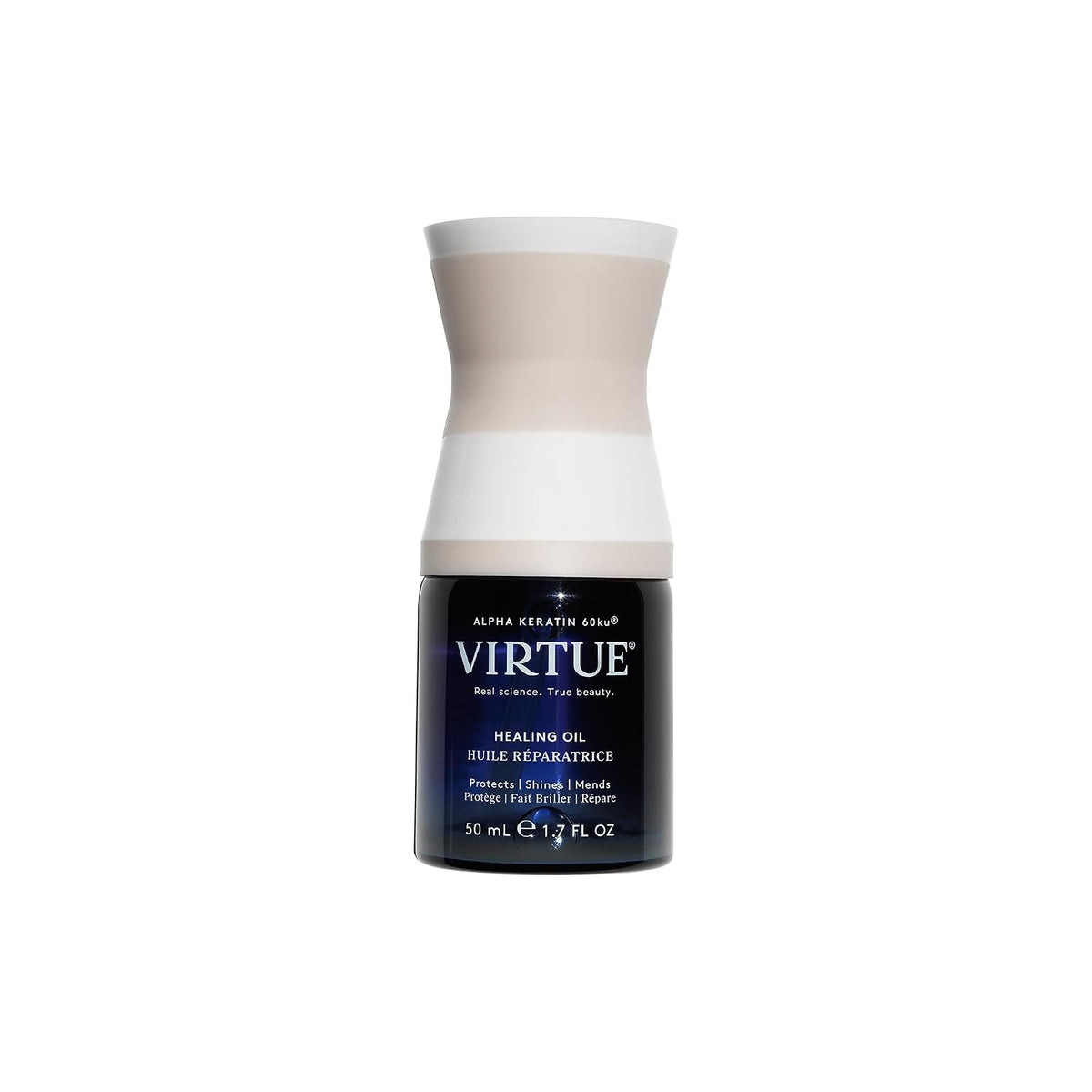 Virtue Correct Healing Hair Oil, Repair, Frizz Control & Shine, 1.7 Fl Oz