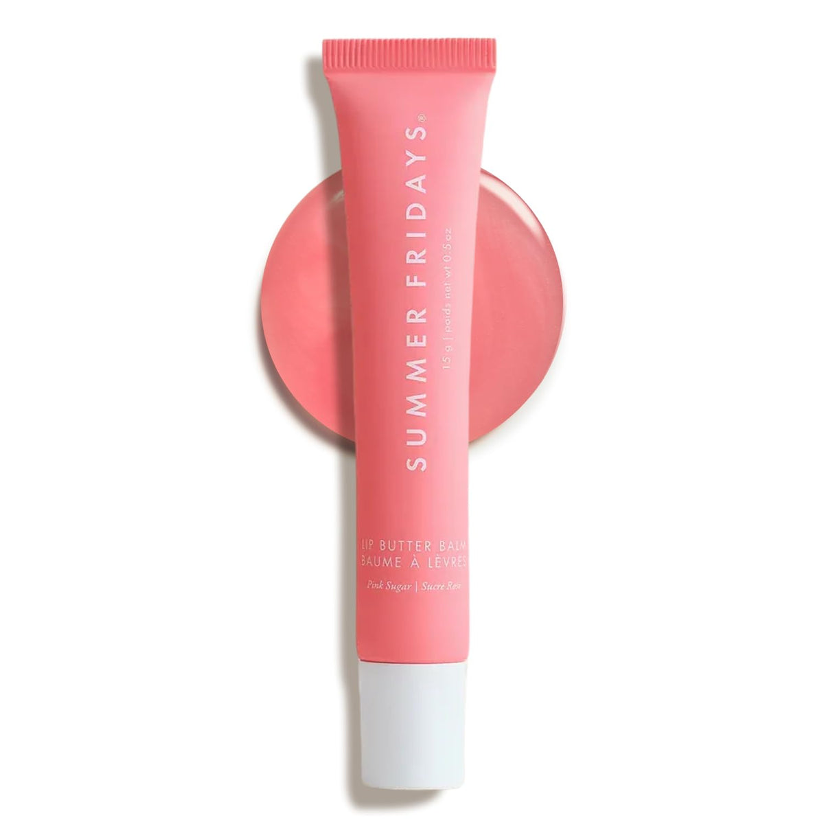 Summer Fridays Lip Butter Balm - Moisturizing Lip Gloss for Instant Shine + Sheer Color - With Nourishing Shea Butter - 