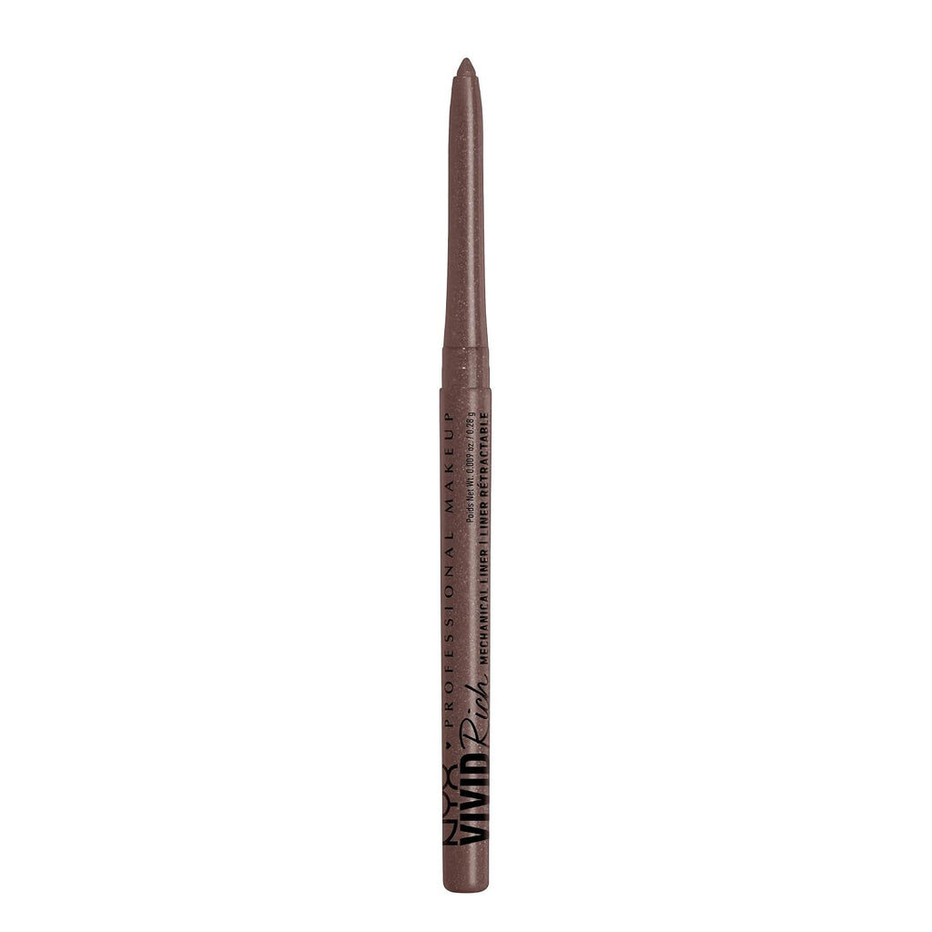 NYX PROFESSIONAL MAKEUP Mechanical Eye Pencil,Vivid Rich Mechanical, Creamy Retractable Eyeliner - Always Onyx, Black Ey