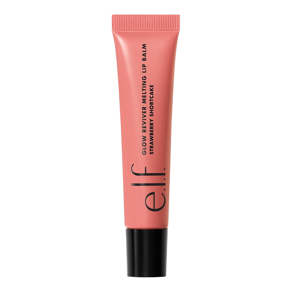 e.l.f. Glow Reviver Melting Lip Balm, Tinted, Strawberry Shortcake