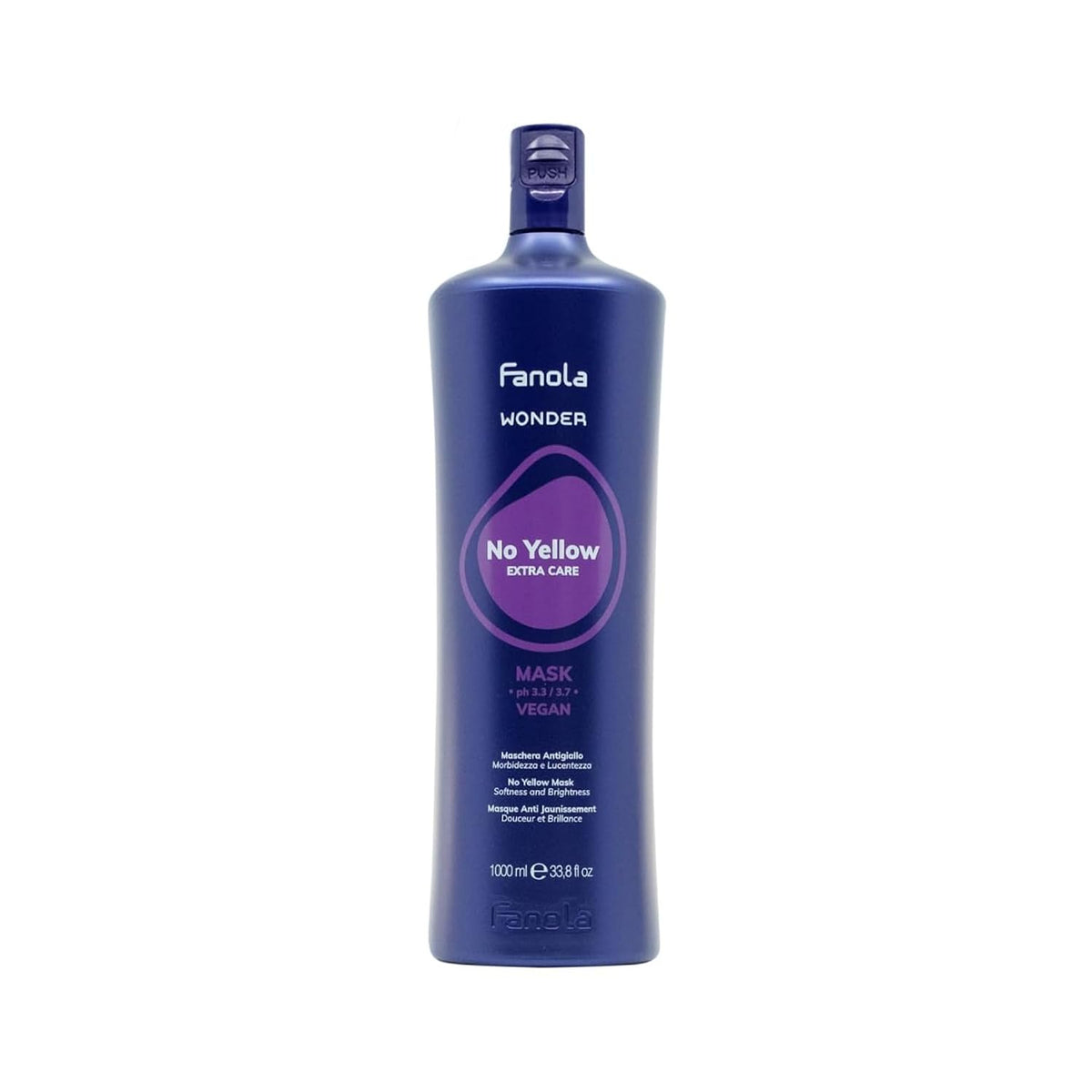 Fanola No Yellow Purple Hair Mask & Repair Treatment, 11.8 oz