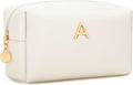 Gifts for Women Bridesmaid Gifts Initial Makeup Bag