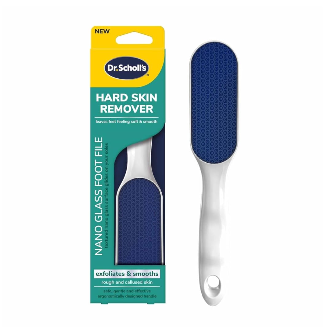 Dr. Scholl's Callus Remover, Nano Glass Foot File, Soft Smooth Skin