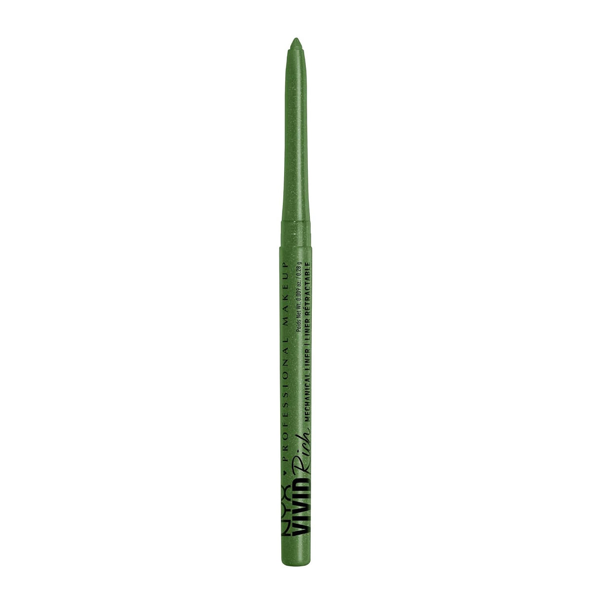 NYX PROFESSIONAL MAKEUP Mechanical Eye Pencil,Vivid Rich Mechanical, Creamy Retractable Eyeliner - Always Onyx, Black Ey