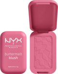 NYX PROFESSIONAL MAKEUP Buttermelt Powder Blush, Fade and Transfer-Resistant Blush, Up to 12HR Make Up Wear, Vegan Formu