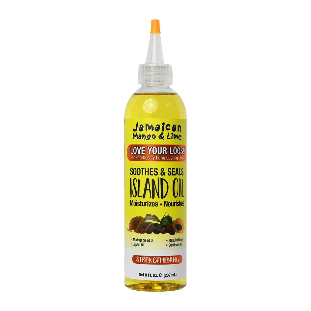 Jamaican Mango & Lime Love Your Locs Lightweight Spray Oil – Nourishing Shine & Scalp Relief for Locs, Braids, Twists, C