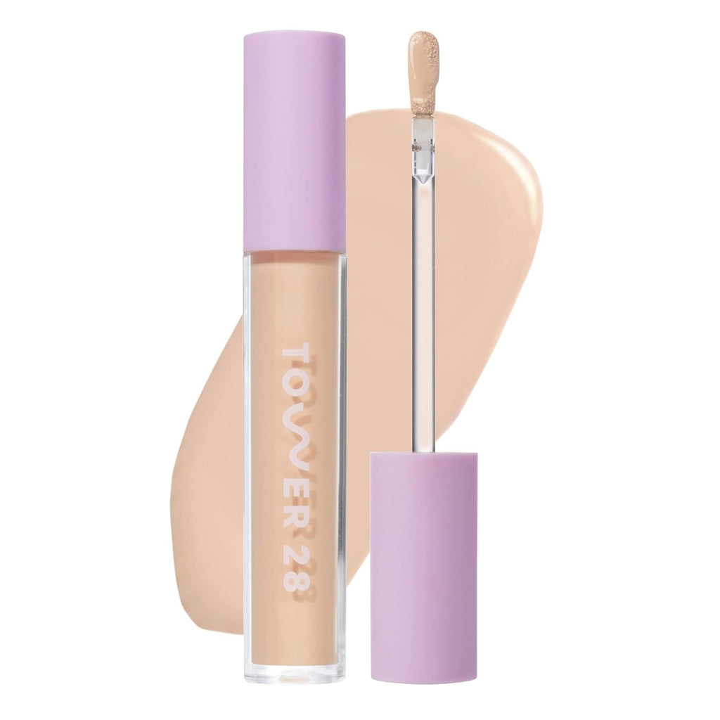 Tower 28 Swipe Serum Hydrating Concealer, 4.0 Light/Medium Cool (0.22 oz)