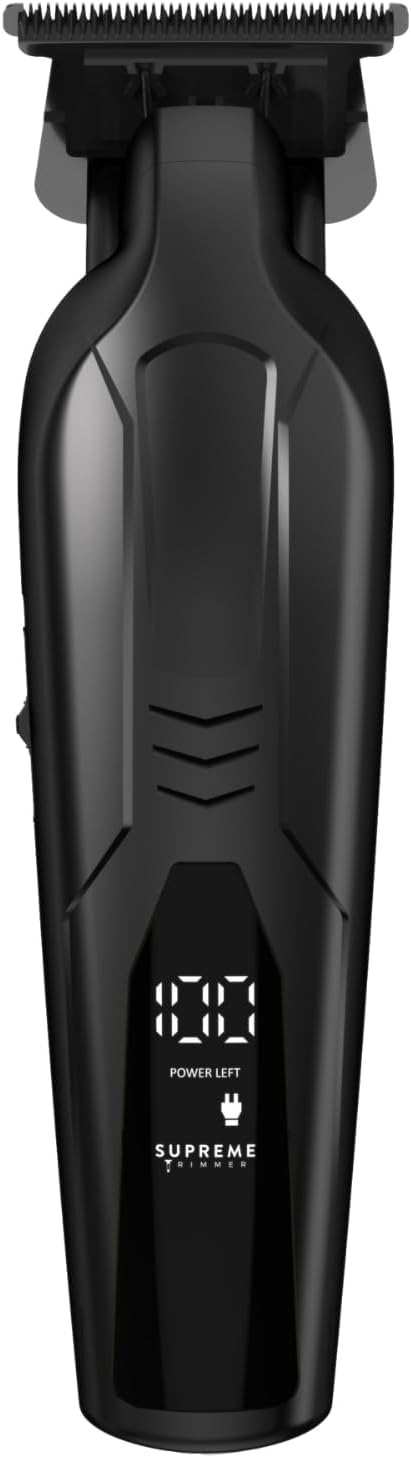 Supreme Trimmer Vader Lite Professional Barber Liner Trimmer ST3700 Black