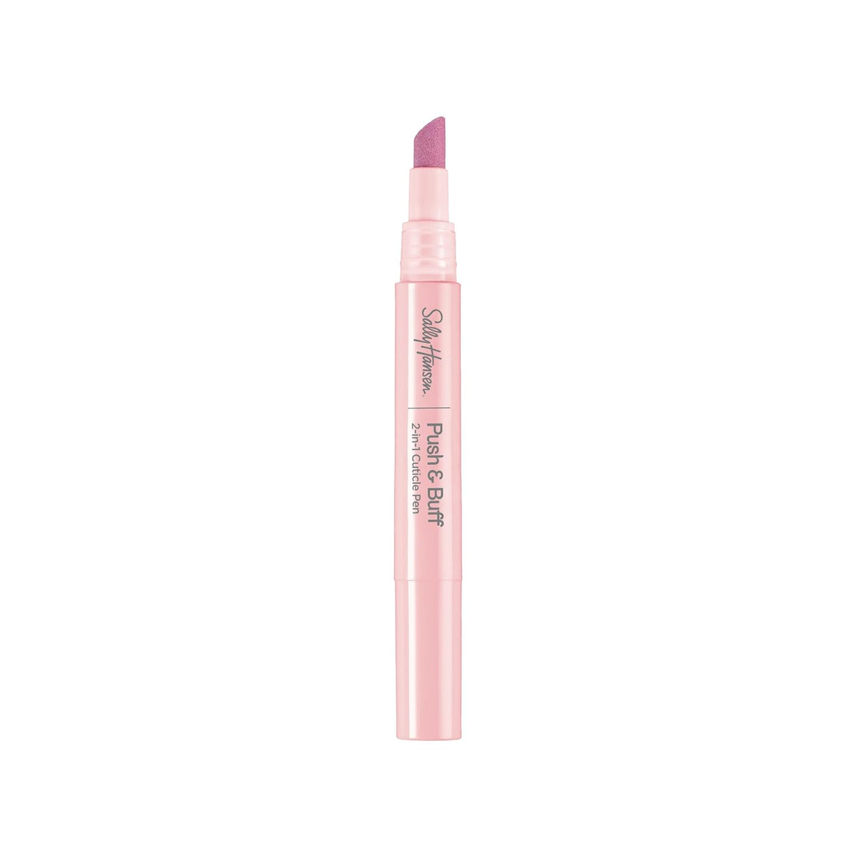 Sally Hansen Push & Buff 2-in-1 Cuticle Care Treatment Pen | Exfoliates, Polishes and Smooths Cuticles | Textured Tip fo