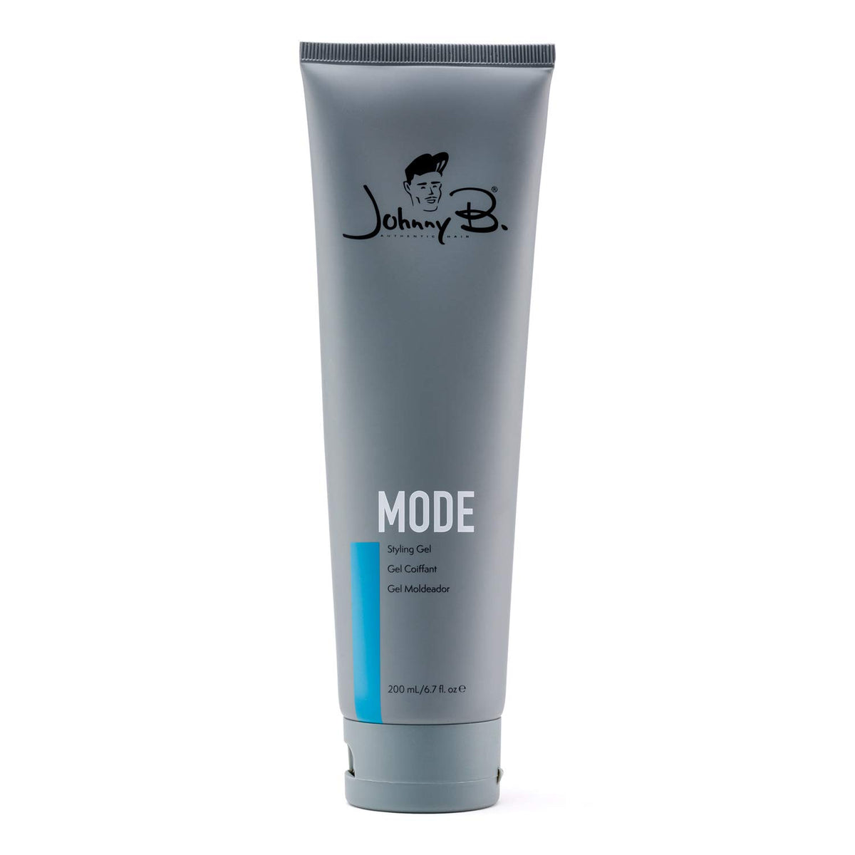 JOHNNY B. Mode Professional Hair Styling Gel, Long Lasting, Alcohol-free, No-flake formula
