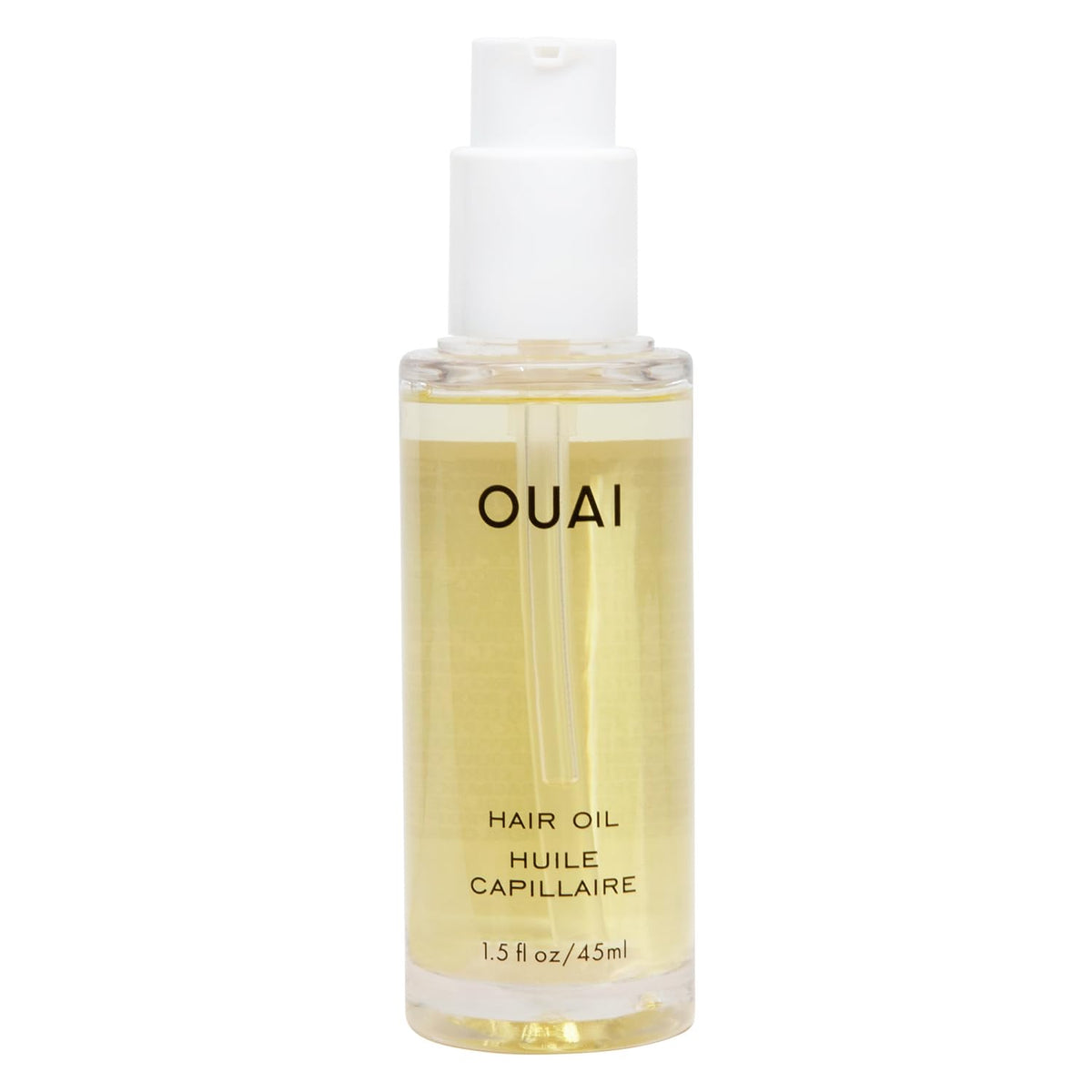 OUAI Hair Oil, Lightweight Heat Protectant, Hair Frizz Control, 1.5 Fl Oz