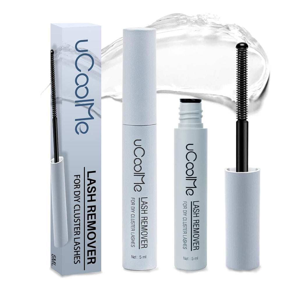 uCoolMe Lash Bond and Seal Waterproof 10ML for Lash Clusters 144Hours SuperStrong Long-Lasting Non-Irritating Eyelash Gl