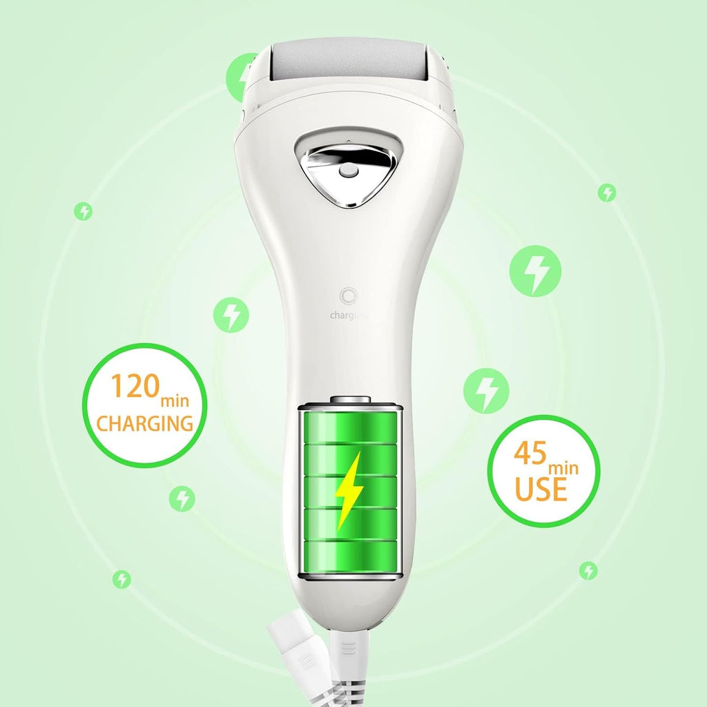 Electric Foot Callus Remover, Rechargeable Foot File for Dead Skin Care