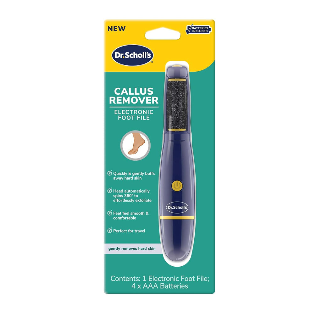 Dr. Scholl's Electric Callus Remover for Feet, Electric Foot File