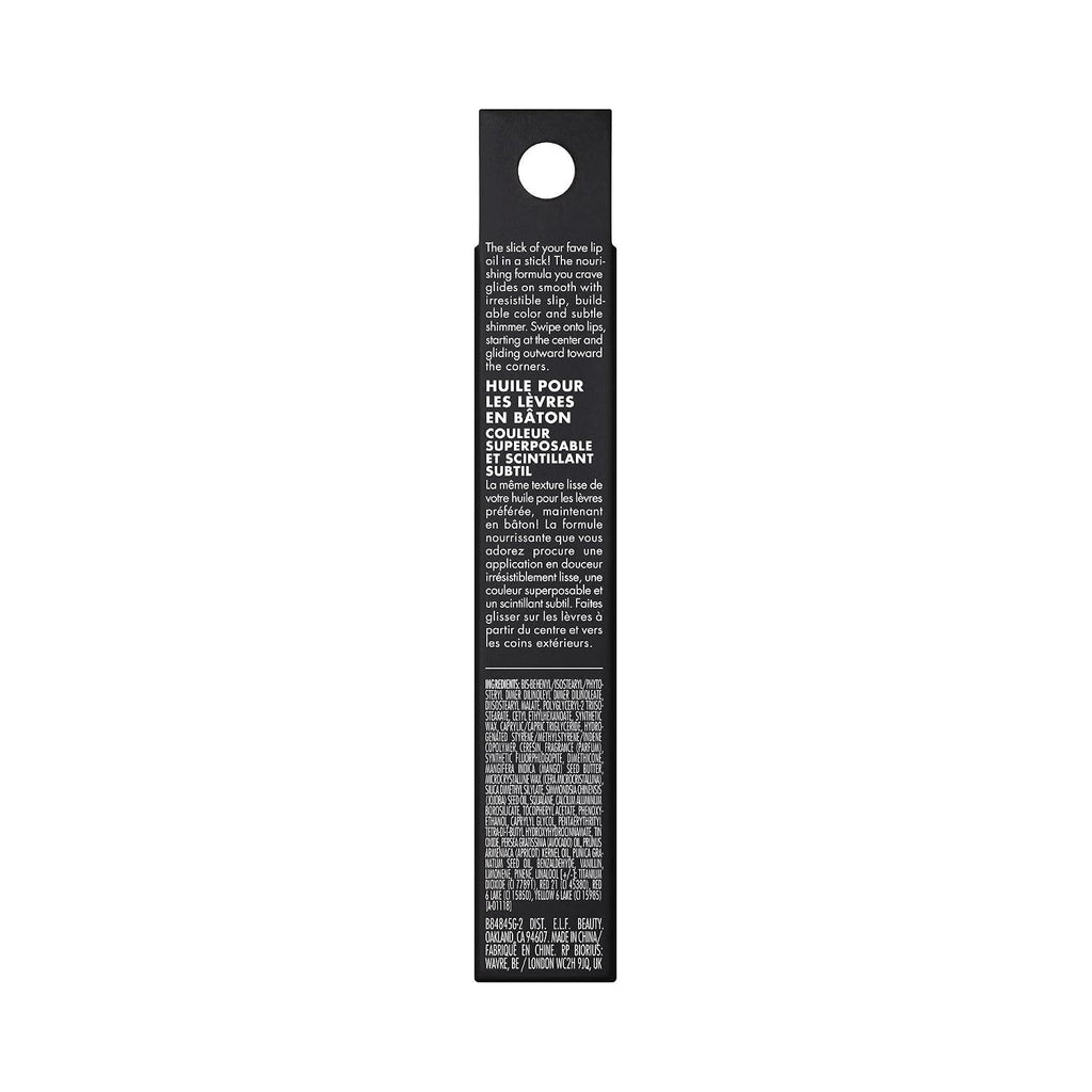 e.l.f. Glow Reviver Lip Oil Stick, Passenger Princess