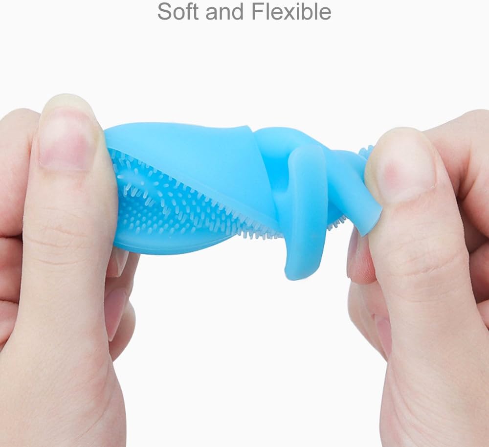 Super Soft Silicone Face Cleanser and Massager Brush Manual Facial Brush