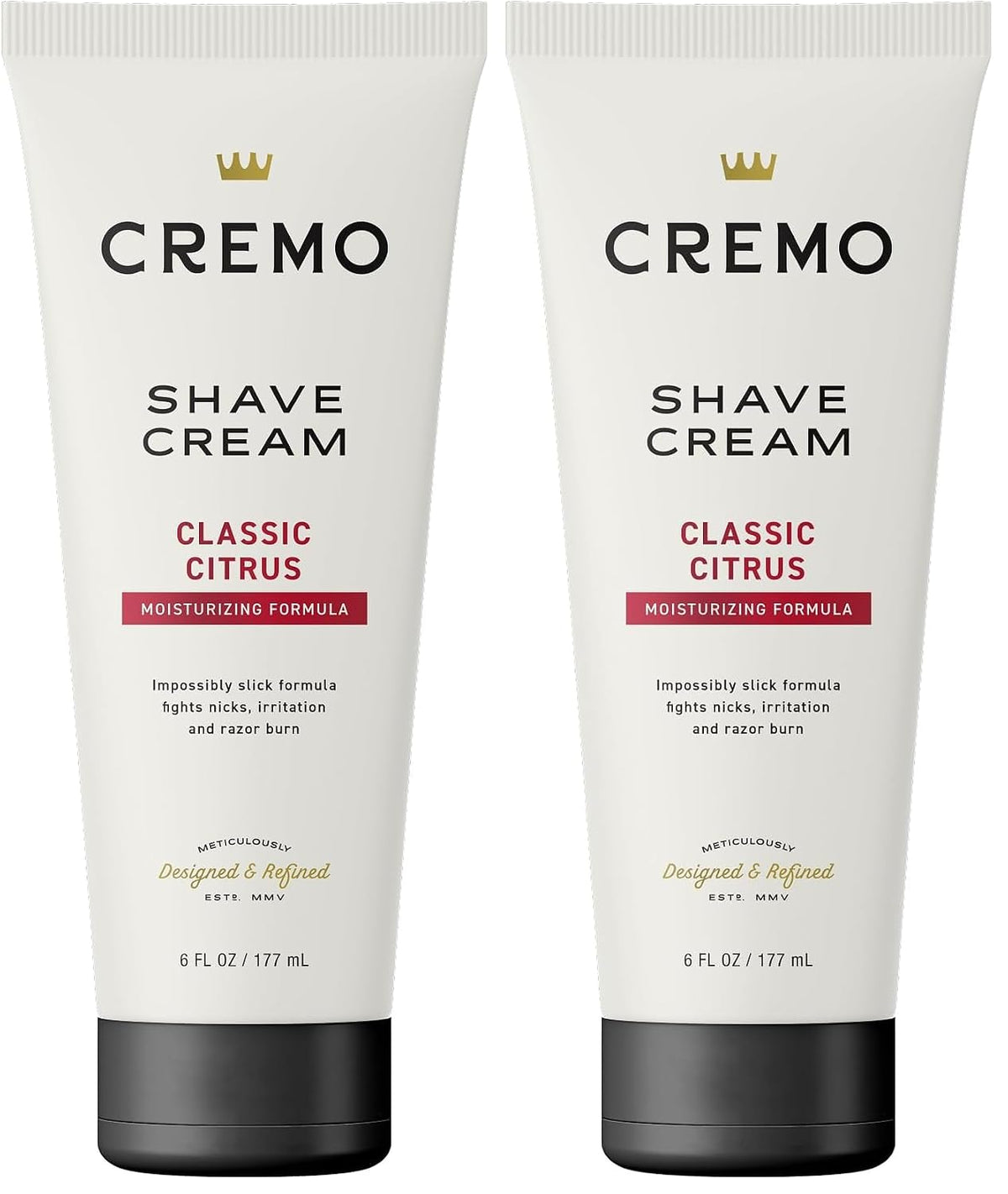 Cremo Shaving Cream for Men, Sensitive, 6 Fl Oz