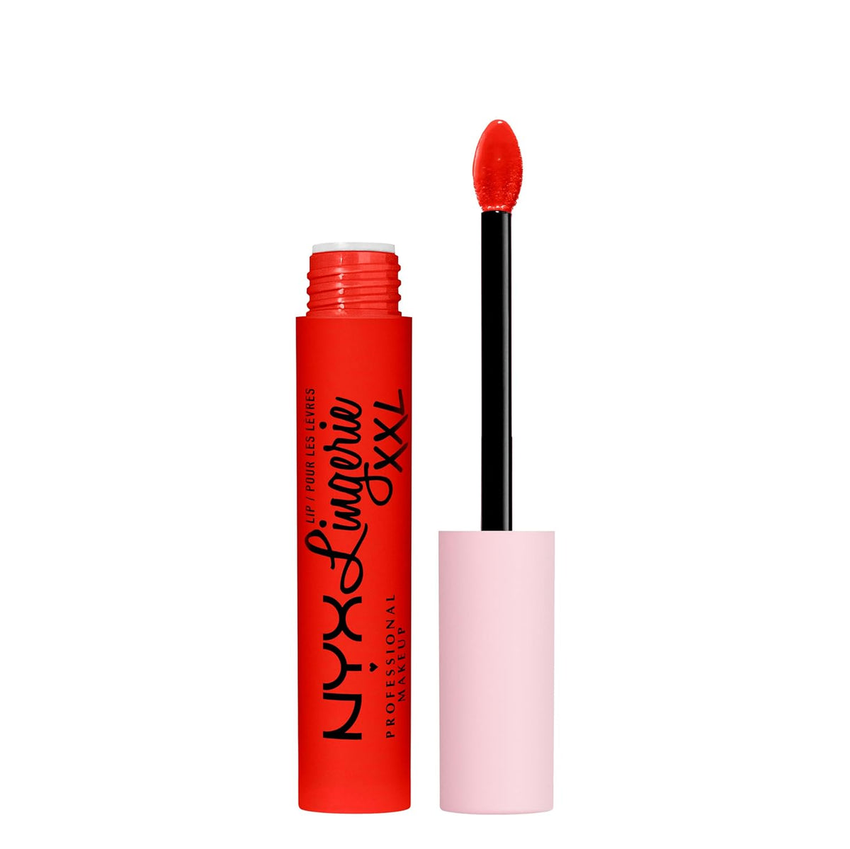 NYX PROFESSIONAL MAKEUP Lip Lingerie XXL Matte Liquid Lipstick - Naughty Noir (Black)