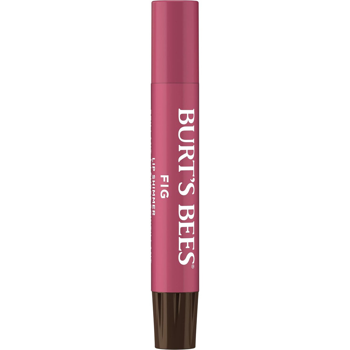 Burt's Bees Shimmer Lip Tint Set, Tinted Lip Balm Stick, Moisturizing for All Day Hydration with Natural Origin Glowy Pi