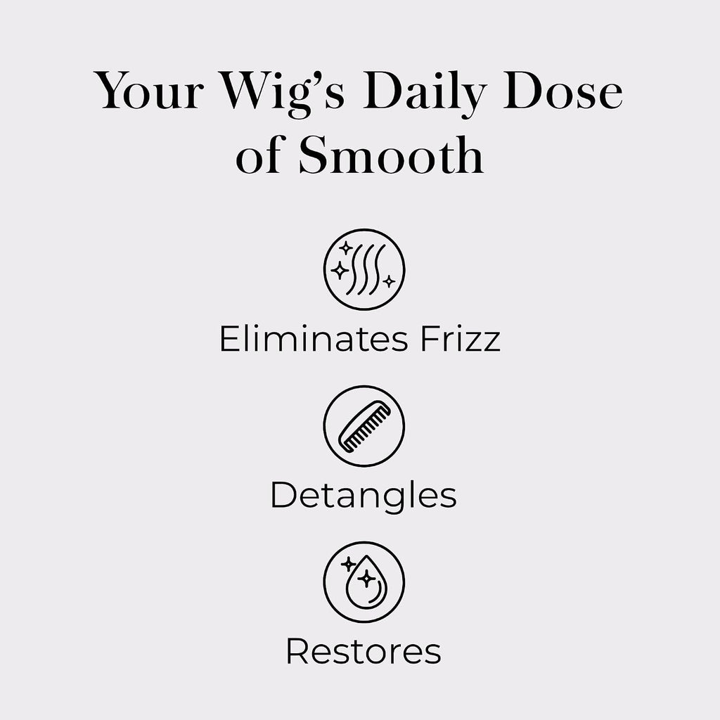 Jon Renau HD Smooth Detangler for Synthetic Wigs, 2 Ounce