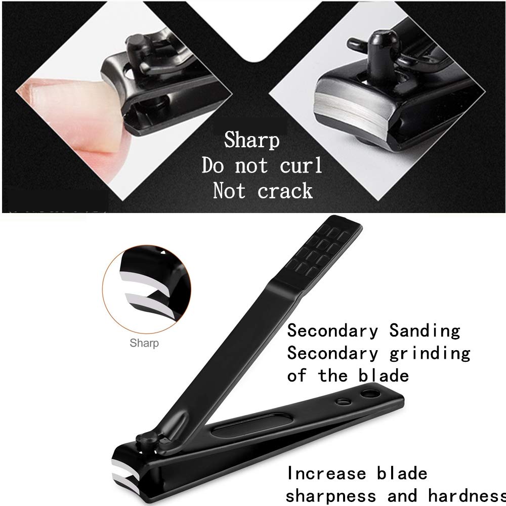 Manicure Set Nail Clippers Set Gifts for Men Manicure Pedicure Kit