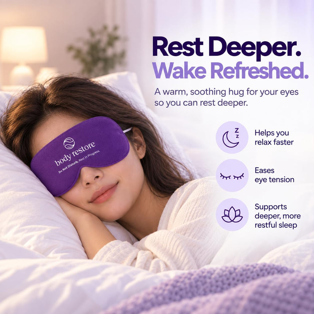 Body Restore Heated Eye Mask Warm Compress for Dry Eyes - Variety 5 Pack
