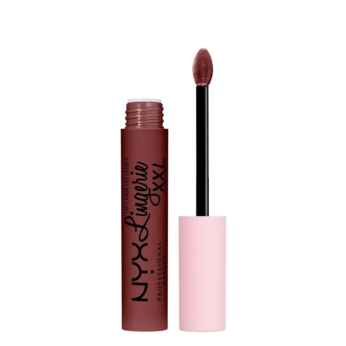 NYX PROFESSIONAL MAKEUP Lip Lingerie XXL Matte Liquid Lipstick - Naughty Noir (Black)