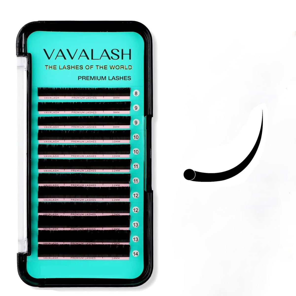 Eyelash Extensions 0.05 C CC D DD J B L Curl 8-14mm Lash Extensions Supplies Individual Lashes Premium Silk Volume & Cla