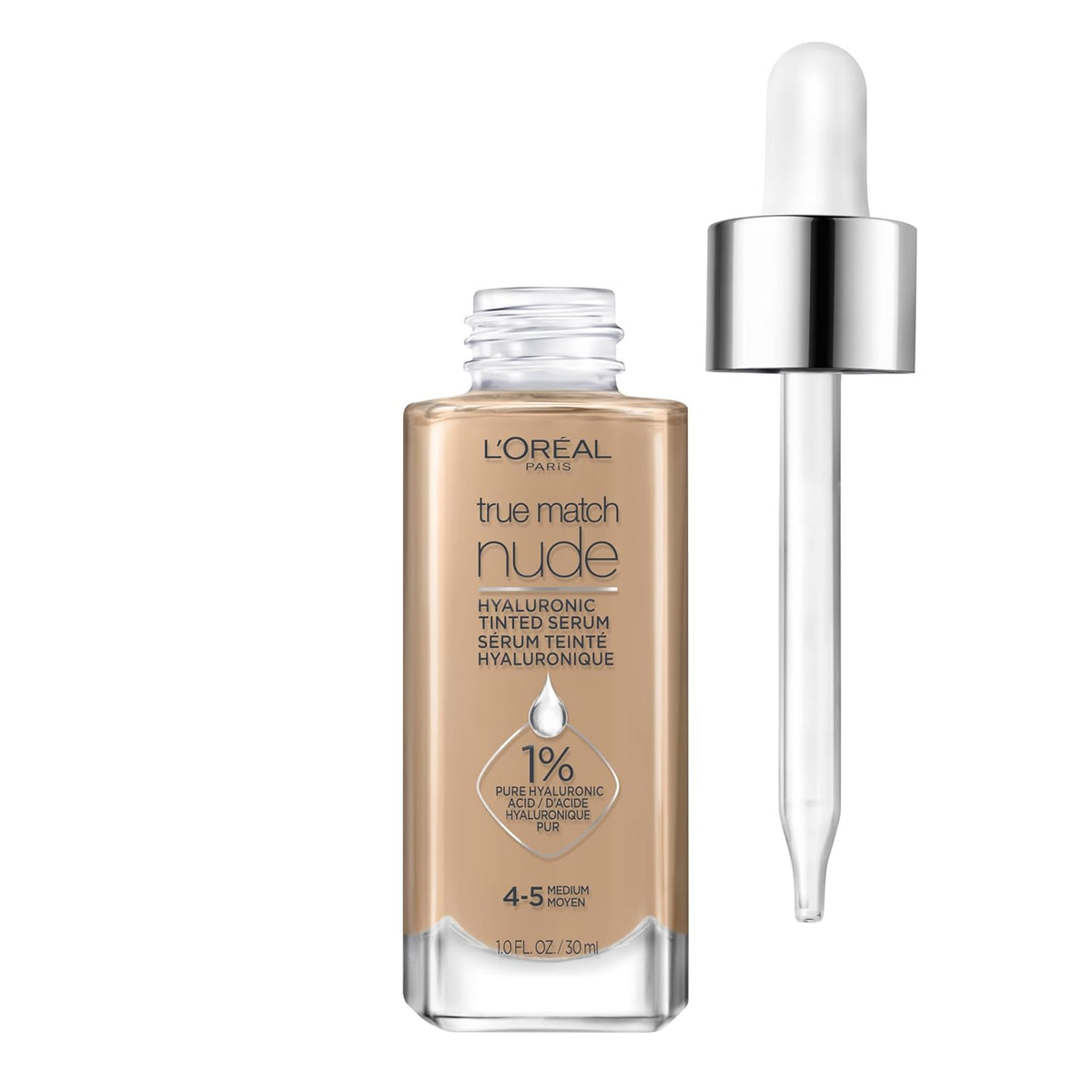 L'Oreal Paris True Match Nude Tinted Serum Foundation, Light 2-3
