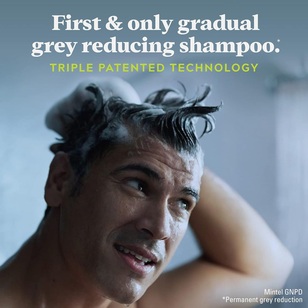 JUST FOR MEN Control GX Gray Reducing Shampoo, Keratin, 4 Fl Oz (1 Pack)