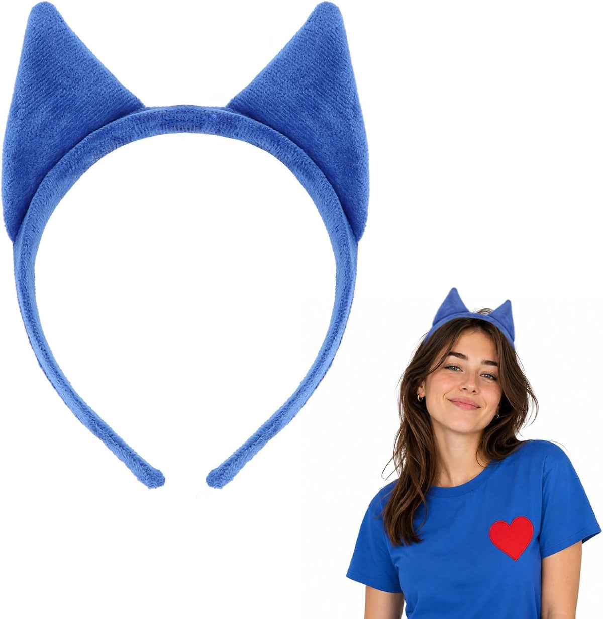 Semato Animal Ears Headband Cute Halloween Costume Headwear Face Wash Headband Head Wear Fashion Hairband