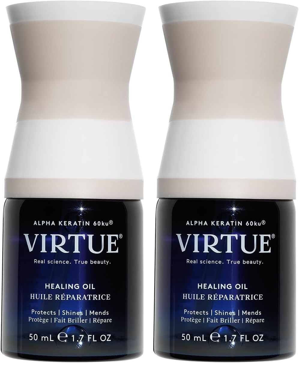 Virtue Correct Healing Hair Oil, Repair, Frizz Control & Shine, 1.7 Fl Oz