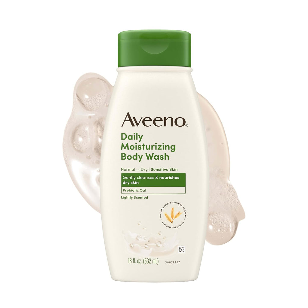 Aveeno Daily Moisturizing Body Wash, Lightly Scented, 33 fl. oz