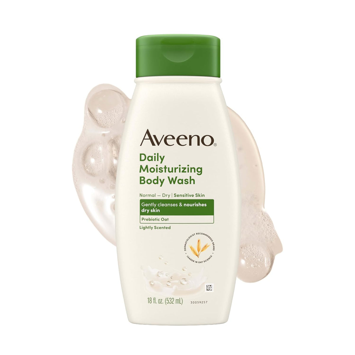 Aveeno Daily Moisturizing Body Wash, Lightly Scented, 33 fl. oz