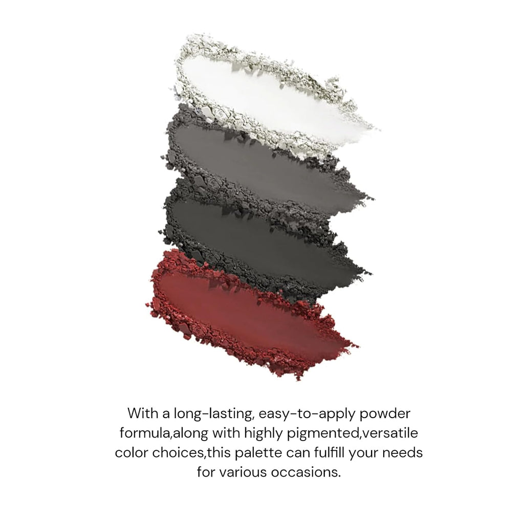 Flower Knows Swan Ballet 6-Color Makeup Palette with Eyeshadow Brush