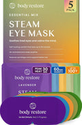 Body Restore Heated Eye Mask Warm Compress for Dry Eyes - Variety 5 Pack