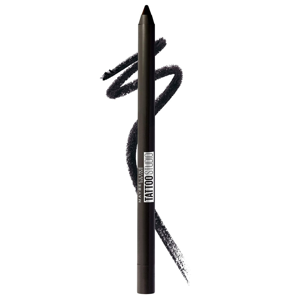 Maybelline TattooStudio Long-Lasting Sharpenable Eyeliner Pencil, Glide on Smooth Gel Pigments with 36 Hour Wear, Waterp