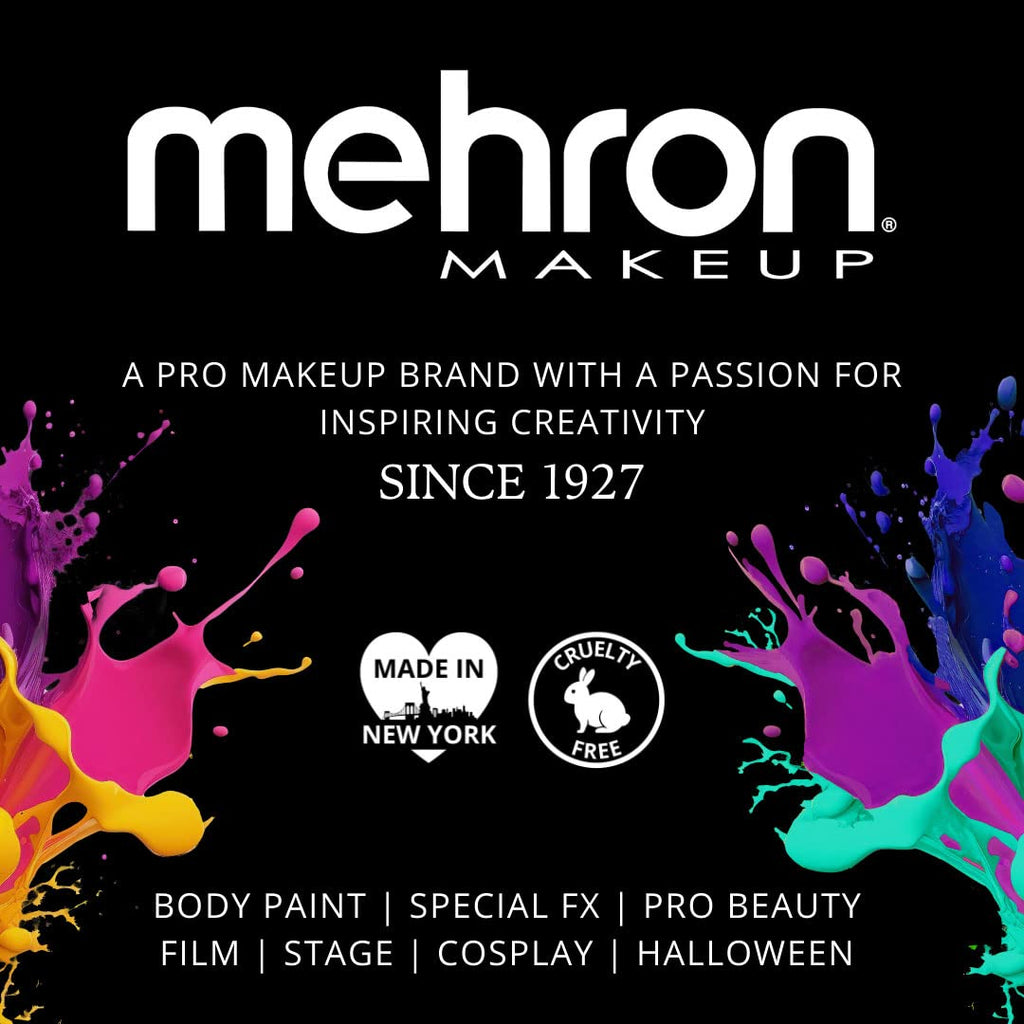 Mehron Makeup Paradise FX - METALLIC PALETTE, Water-Activated Face Paint