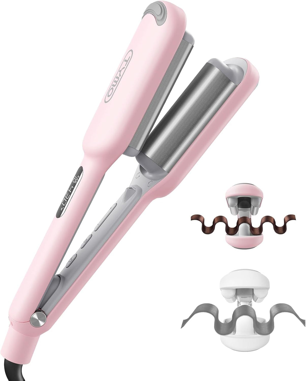 Curling Iron Hair Crimper Waver, TYMO ROVY Beach Waves Hair Curler