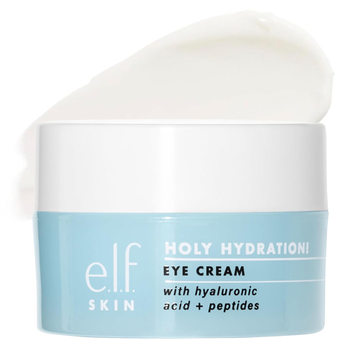 e.l.f. SKIN Holy Hydration! Eye Cream, Rich Hydrating Eye Cream For Minimizing Dark Circles, Infused With Hyaluronic Aci